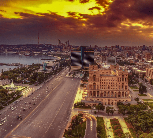 Azerbaijan - Baku tile