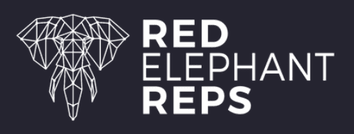 RER logo dark background